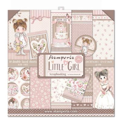 Stamperia Designpapier - Little Girl